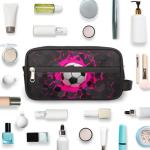 Kids Waterproof Soccer Toiletry Bag and Dopp Kit