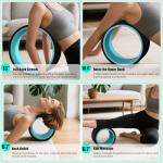Zomyove 3 Pack Yoga Wheels for Back Relief