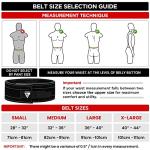 RDX Leather Weight Lifting Belt for Powerlifting