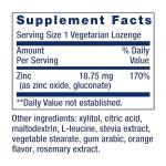 Zinc Lozenges - Citrus Flavor - Immune Boost