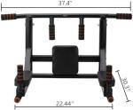 Wall Mounted Pull Up Bar and Dip Station