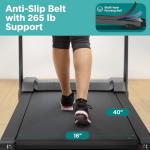 Folding Electric Treadmill with Bluetooth and Incline