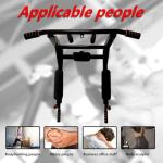 Wall Mounted Pull Up Bar and Dip Station