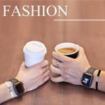 Zeyune 12-Piece Motivational Dumbbell Charm Bracelet