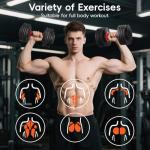 Adjustable 25 lb Dumbbell Set for Home Gym
