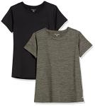 Active Quick Dry Women's Workout T-Shirts - 2 Pack