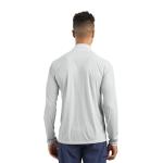 Men's Echo Quarter Zip Pullover in Pebble