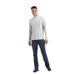 Men's Echo Quarter Zip Pullover in Pebble