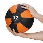 ZENY 12lb Medicine Ball for Core Training