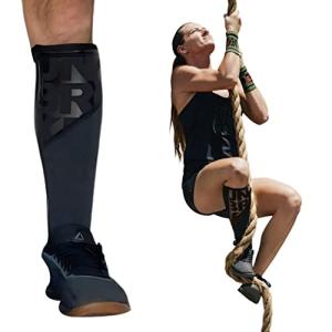 UNBROKENSHOP 7mm Neoprene Shin Sleeves for Weightlifting