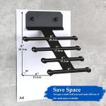 Resistance Band and Jump Rope Storage Rack