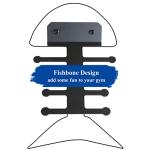 Resistance Band and Jump Rope Storage Rack