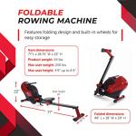 Stamina X ATS Air Rower with Smart App