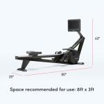 Hydrow Wave Sunset Indoor Rowing Machine