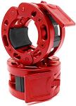 Clout Fitness Quick Release Barbell Clamps - Red
