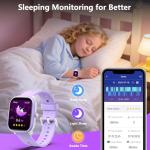 Smart Fitness Tracker Watch for Kids Ages 6-15