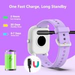 Smart Fitness Tracker Watch for Kids Ages 6-15