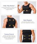 Men's Compression Workout Tank Top - Slimming Vest
