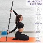 Scisum 58-Inch Adjustable Exercise Yoga Stick