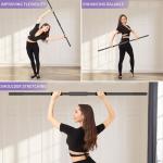 Scisum 58-Inch Adjustable Exercise Yoga Stick