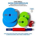 Kids' Toy Dumbbell Weight Set (2 Pack)