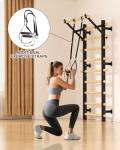 Cofiyard Wooden Wall Gym with Pull-up Bar