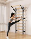 Cofiyard Wooden Wall Gym with Pull-up Bar
