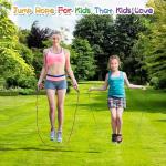 Adjustable Soft Jump Rope for Kids and Adults