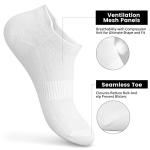Women's Low Cut Athletic Ankle Socks - 6 Pairs