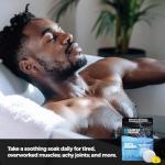 Epsom Salt Bath Bombs for Muscle Recovery - 4 Pack