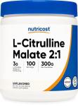 Nutricost L-Citrulline Malate Powder, 300 Grams