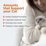 Nutri-Vet Hairball Remedy Gel for Cats, Salmon Flavor