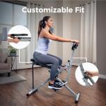 Sunny Health & Fitness Upright Row-N-Ride Trainer