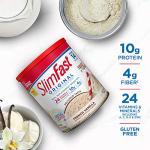 SlimFast Meal Replacement Powder, Original French Vanilla, Weight Loss Shake Mix, 10g of Protein, 14 Servings