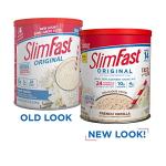 SlimFast Meal Replacement Powder, Original French Vanilla, Weight Loss Shake Mix, 10g of Protein, 14 Servings