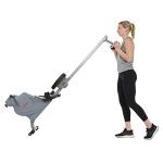 Sunny Health & Fitness Silent Magnetic Rowing Machine with 16 Level Resistance – Home Rower Designed for Low-Impact Full-Body Workouts and Users up to 220 LB - SF-RW5987