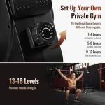 Rowing Machine for Home Row Rower Machine with 16-Level Adjustable Resistance, LCD Monitor, 350 lbs Capacity, Whisper Quiet, Compact & Space-Saving with Transport Wheels for Home, Office, Apartment