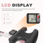 TOUSAINS 3 in 1 Adjustable AB Machine for Stomach Workout with 3 Heights, Foldable Rowing Machine for Home Gym with Comfortable seat & LCD Display Monitor, 330lbs Weight Capacity