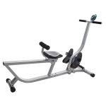 Stamina Easyrow Hydraulic Rower Machine with Smart Workout App - Rowing Machine with Adjustable Resistance for Home Gym Fitness - Up to 300 lbs Weight Capacity