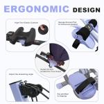 TOUSAINS 3 in 1 Adjustable AB Machine for Stomach Workout with 3 Heights, Foldable Rowing Machine for Home Gym with Comfortable seat & LCD Display Monitor, 265lbs Weight Capacity