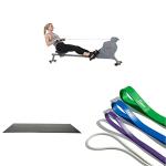 Sunny Health & Fitness Space Efficient Magnetic Rowing Machine - SF-RW5987