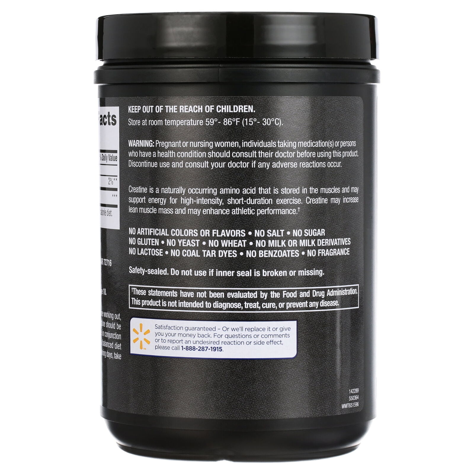 Equate Unflavored Creatine Monohydrate Supplement, 15.87 oz
