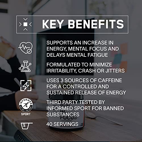 Bare Performance Nutrition In-Focus Energy Drink 50 Servings