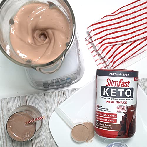 Keto Meal Replacement Powder - Brownie Batter Fudge