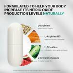 Nature's Pure Blend Nitric Oxide Supplements for Men