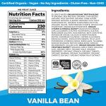 Orgain Vegan Protein Shake, Vanilla Bean, 12 Pack