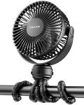 Gaiatop Mini Clip-On Battery-Powered Fan