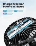 Gaiatop Mini Clip-On Battery-Powered Fan