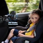 AMACOOL Portable Battery-Powered Fan with Tripod Clip