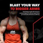 Hawk Sports Arm Blaster for Weightlifting and Bodybuilding